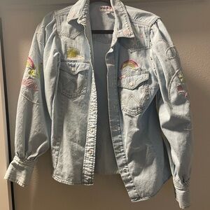 Wrangler Barbie Chambray Button Front